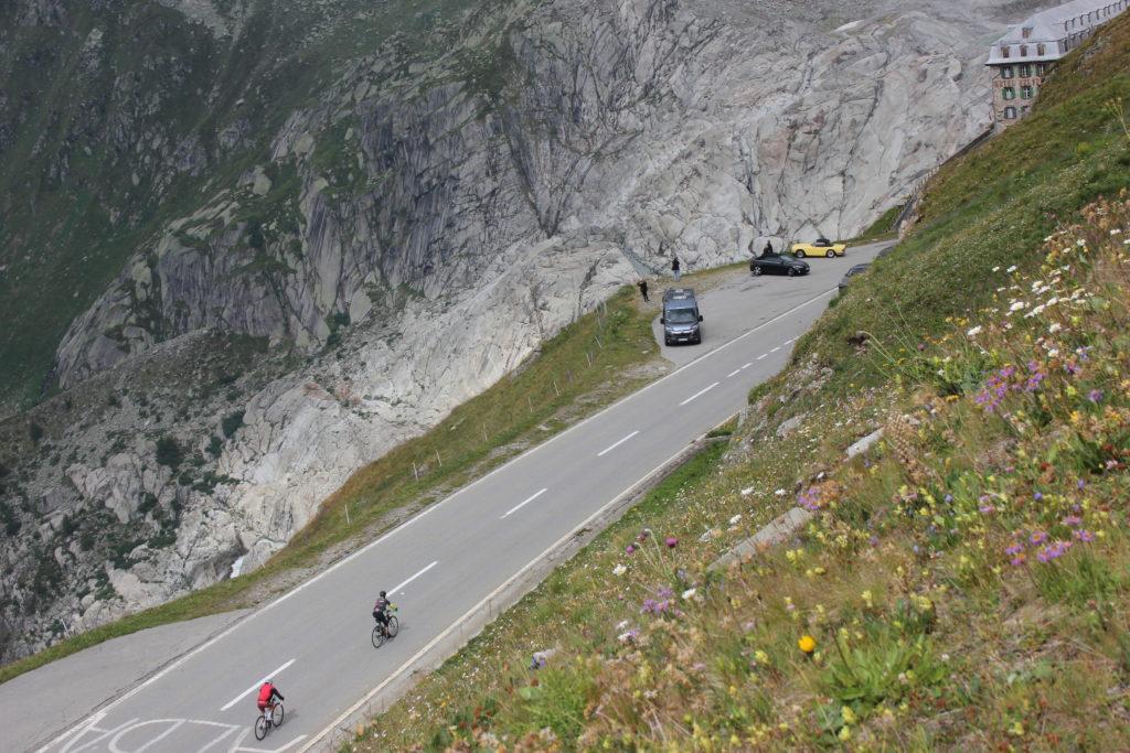 Cycling Furka Pass