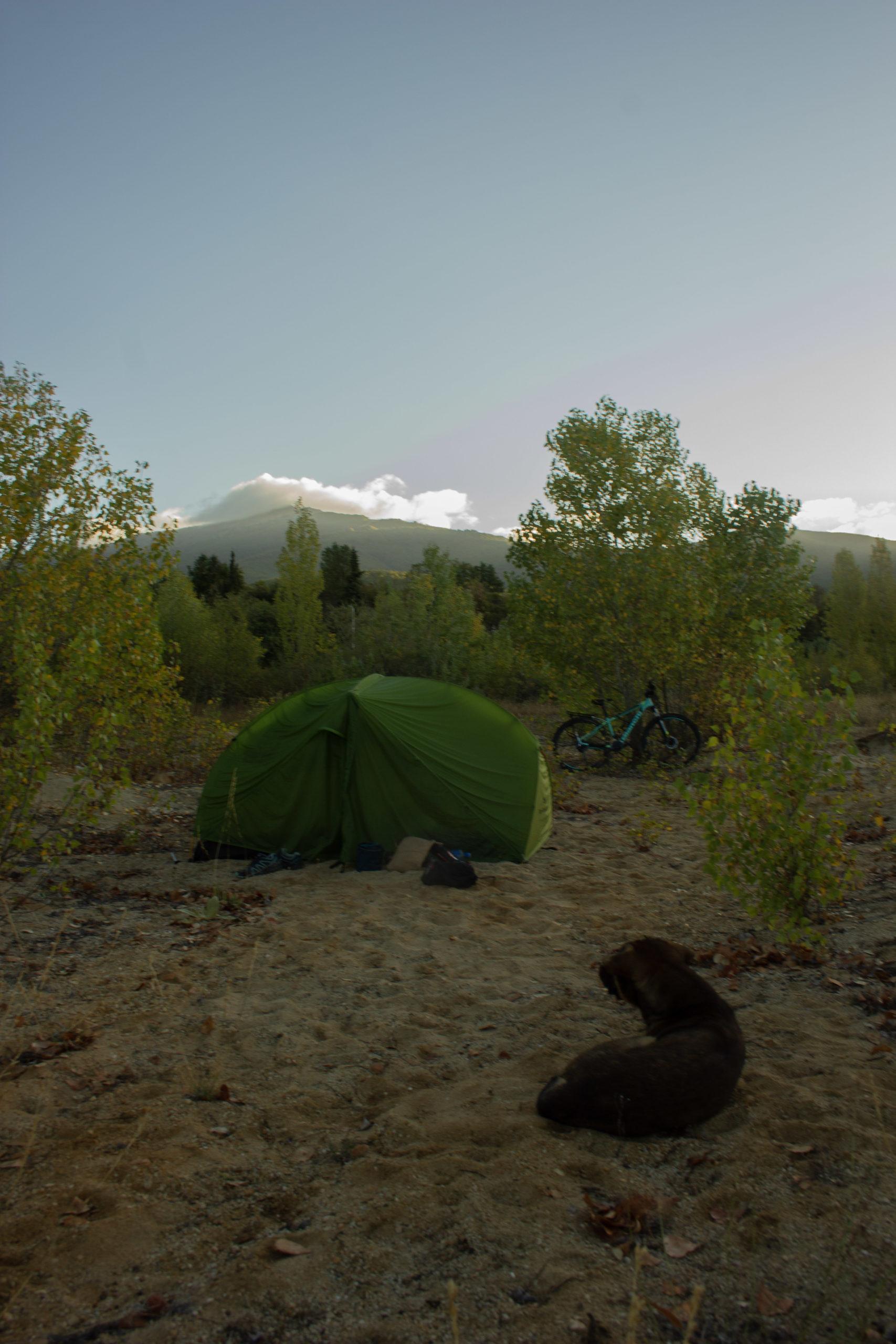 wild camping in the balkans