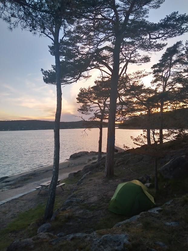 Camping in Norway