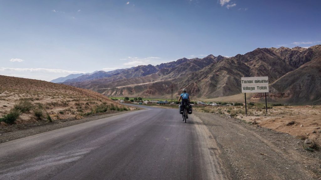 Cycling in kyrgyzstan