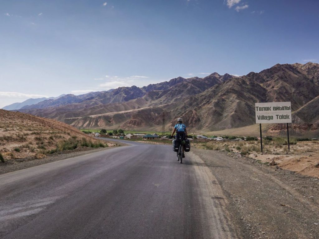 Cycling in kyrgyzstan