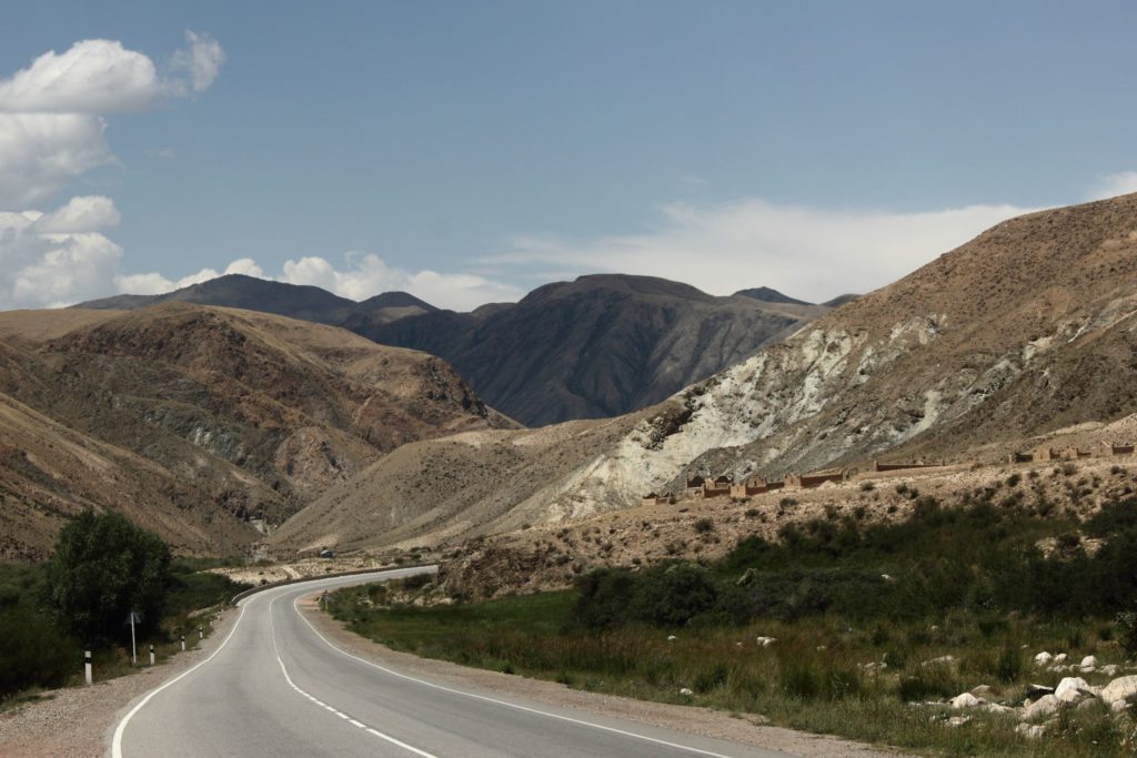 roads in kyrgyzstan