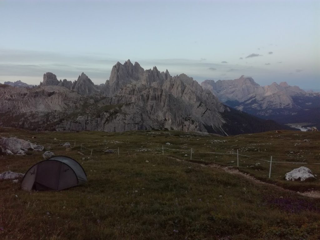 wild camping in europe