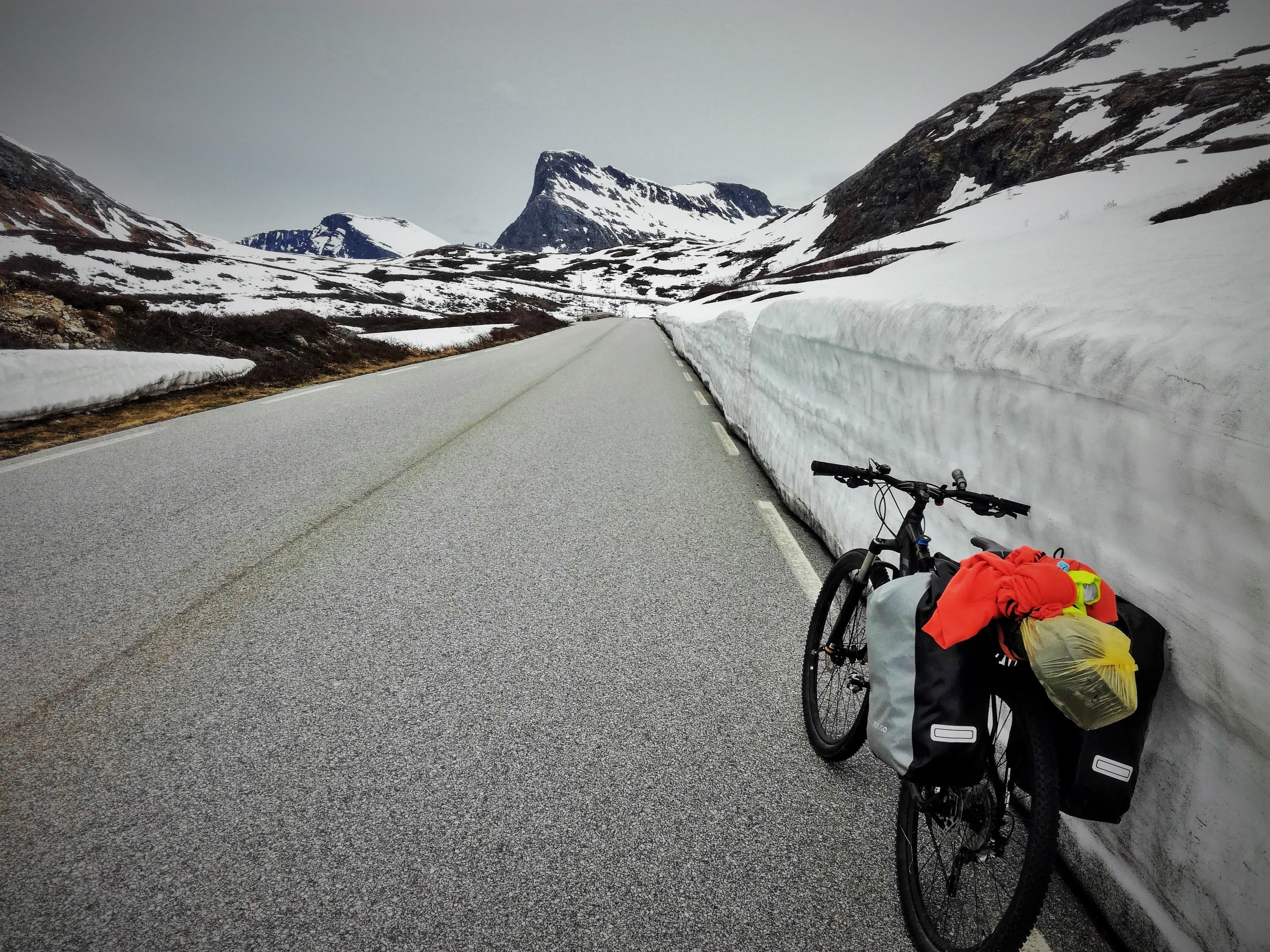 cycling in Norway, trollstigen