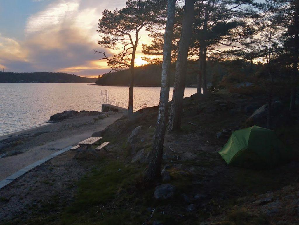 camping in Norway