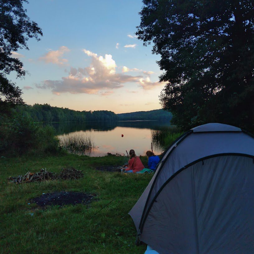 wild camping in poland