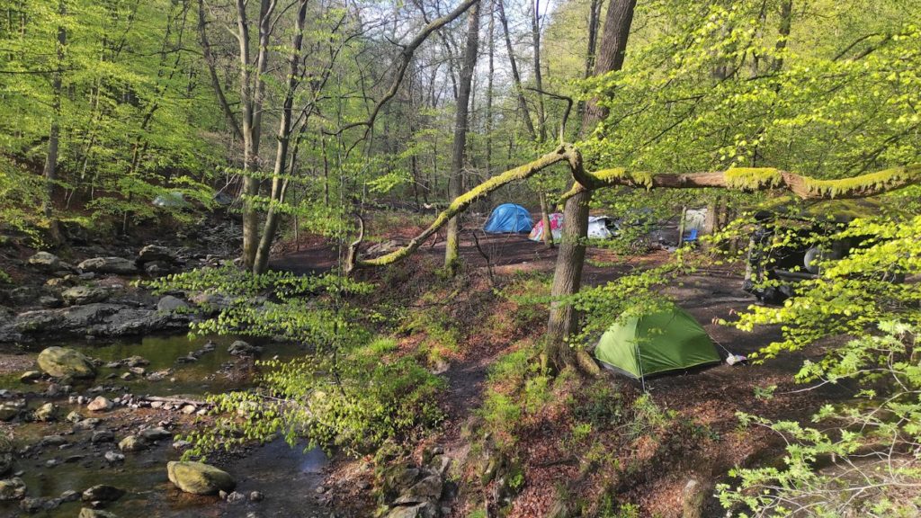 wild camping in belgium