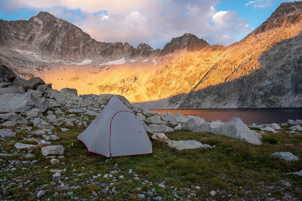 wild camping in the pyrenees