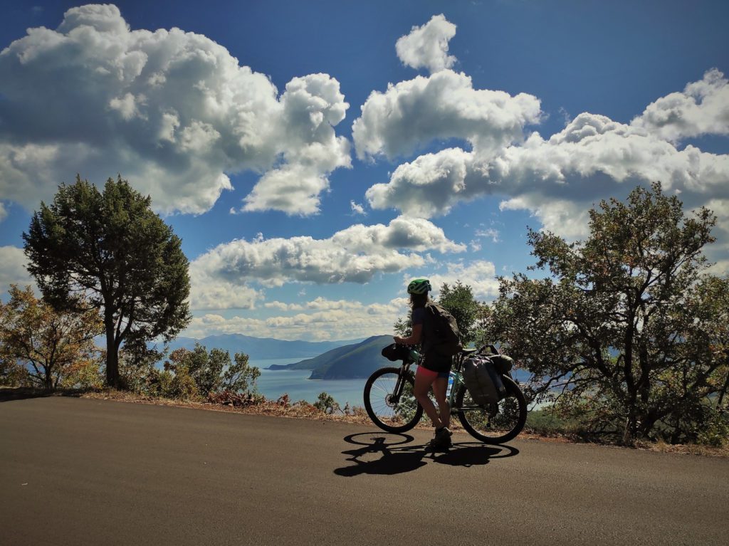 cycling galicica pass