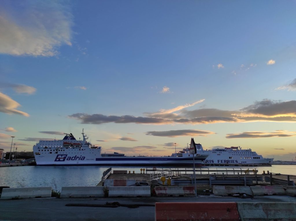 ferry to albania