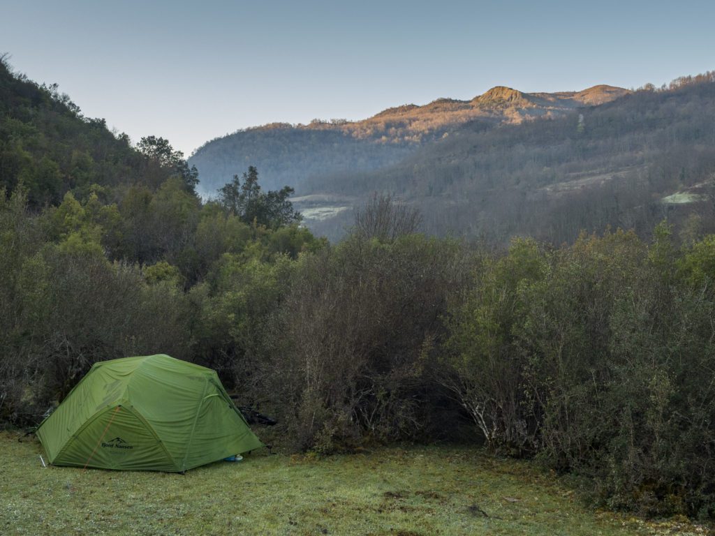 camping at osum canyon