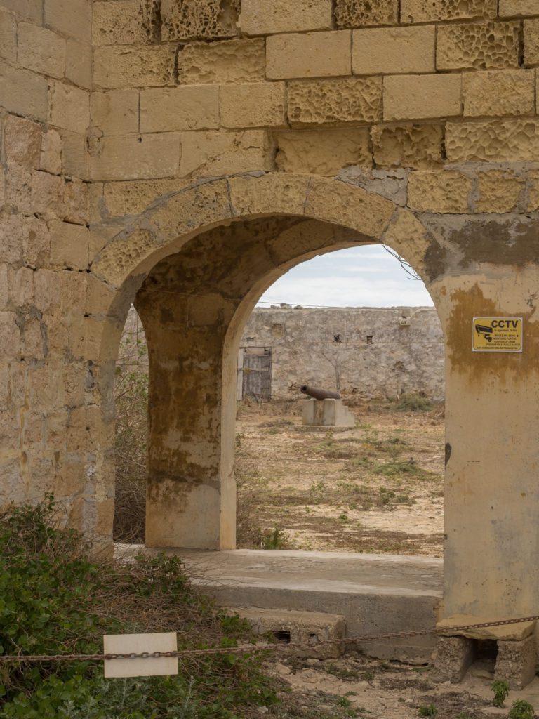 abandoned hospital in comino