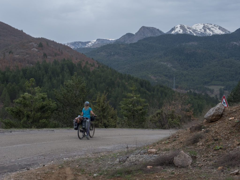 cycling in albania