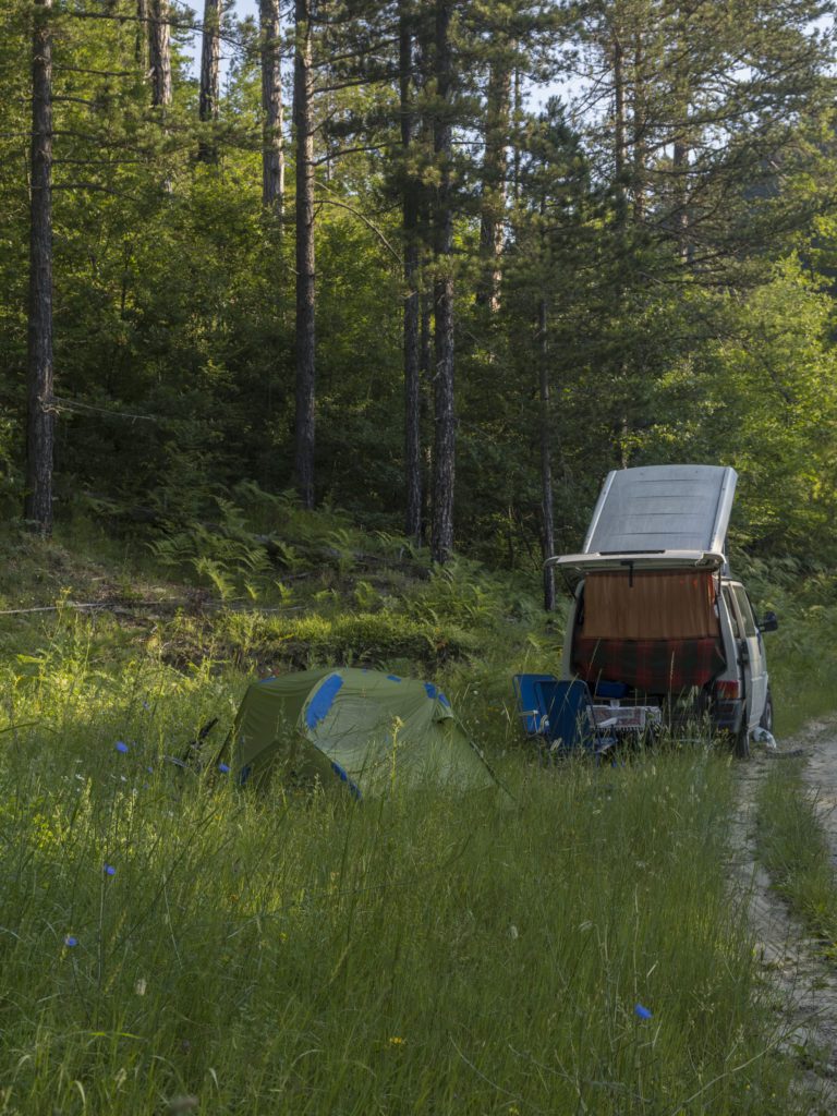 camping in pindus