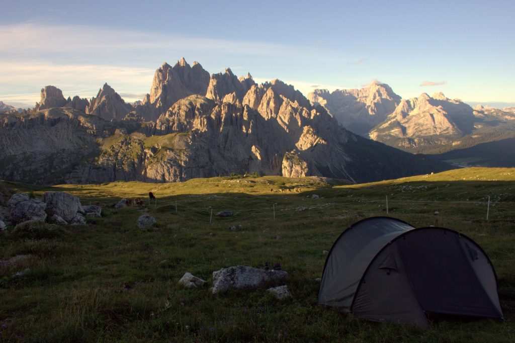 tent for bicycle touring