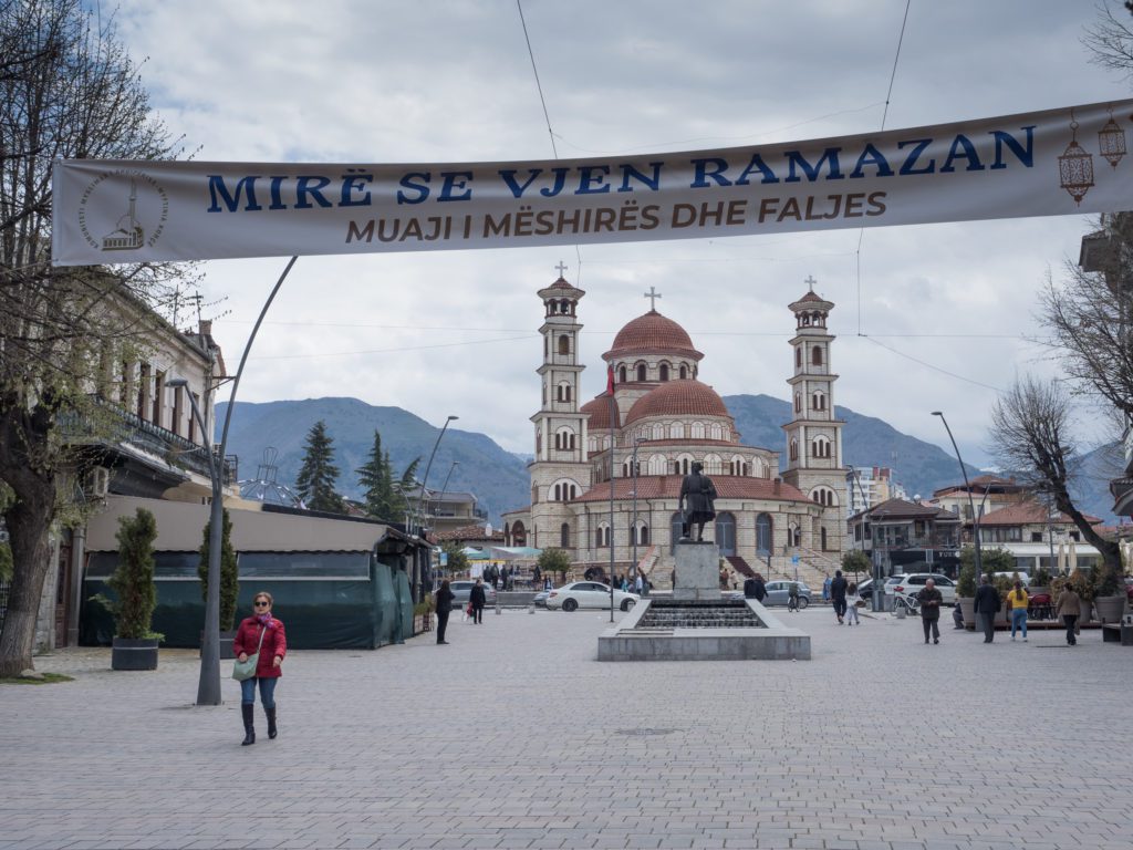 cathedral in Korçë