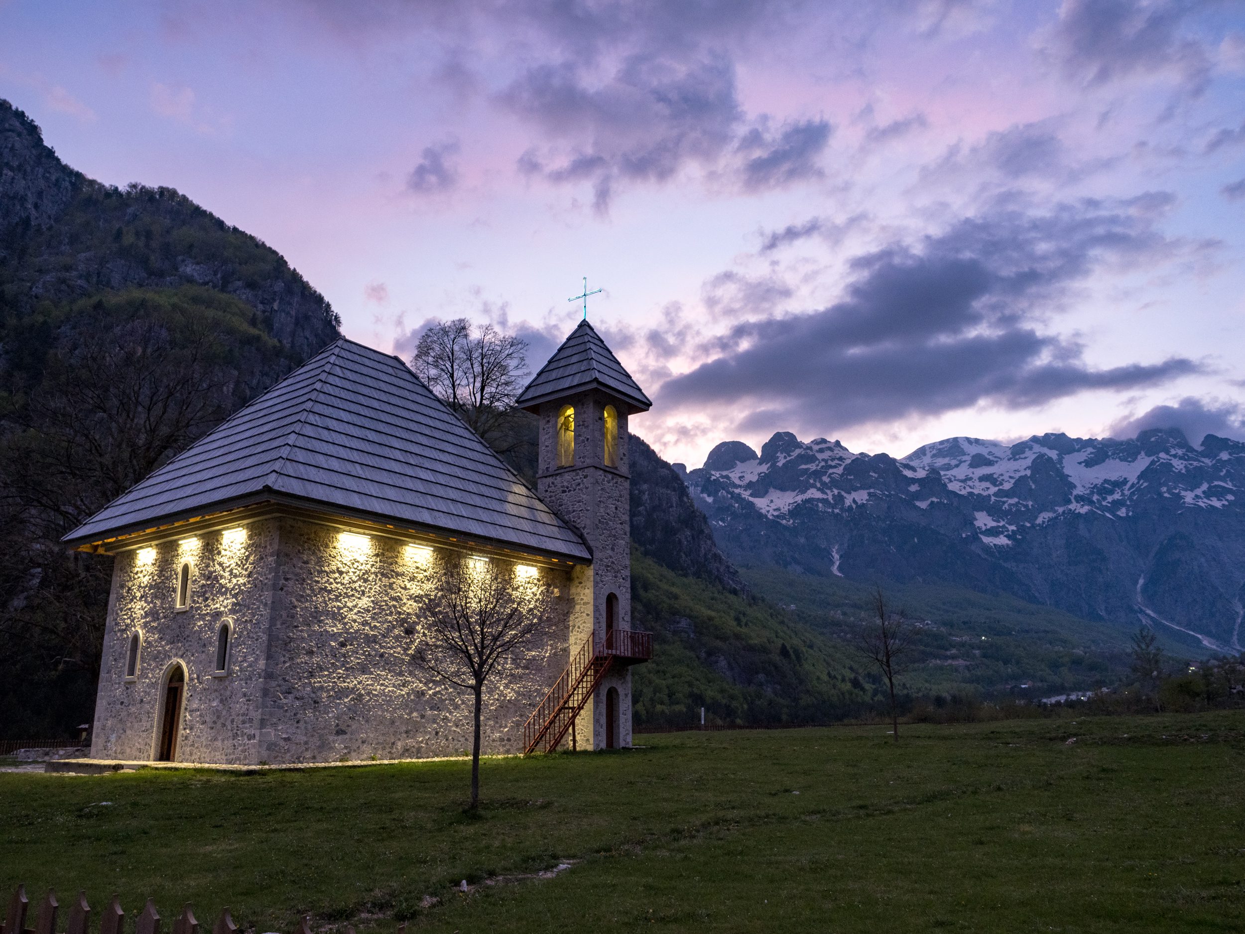 theth church, albania