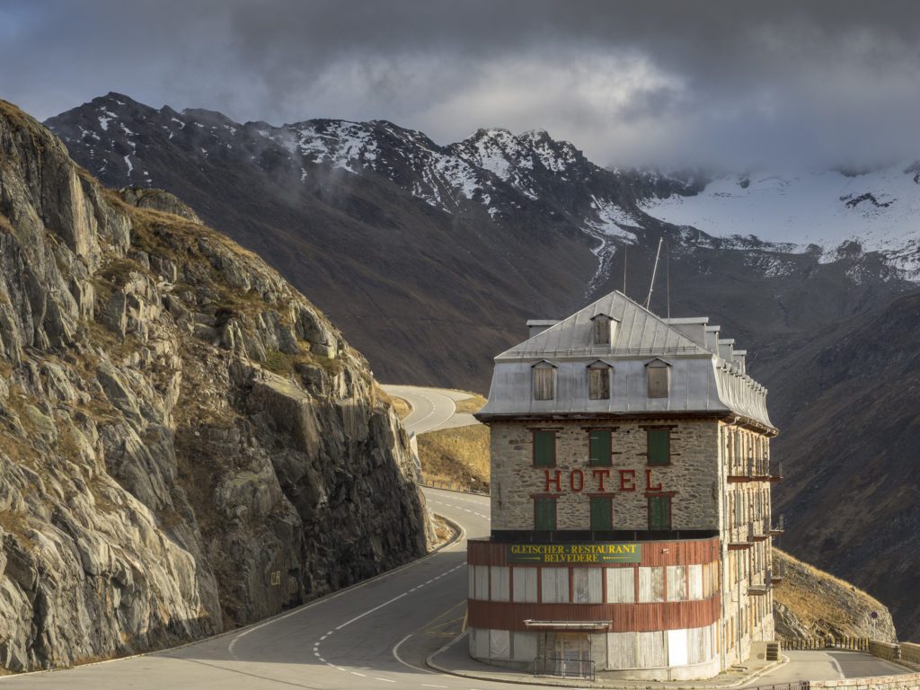 driving furka pass