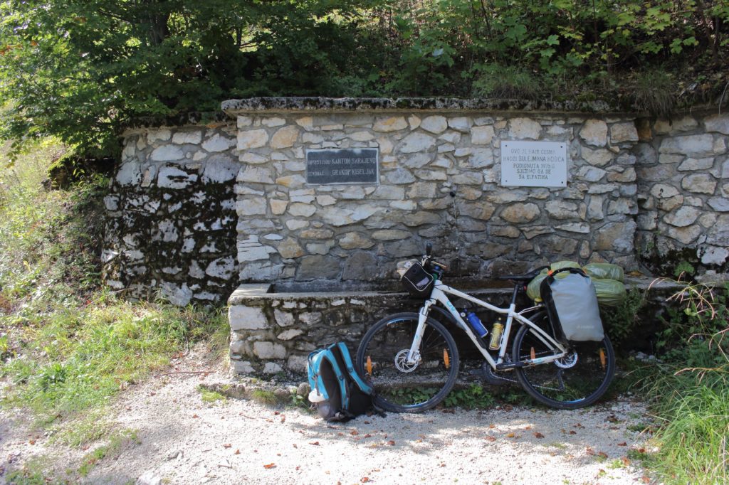 combining bicycle touring with volunteering in Bosnia