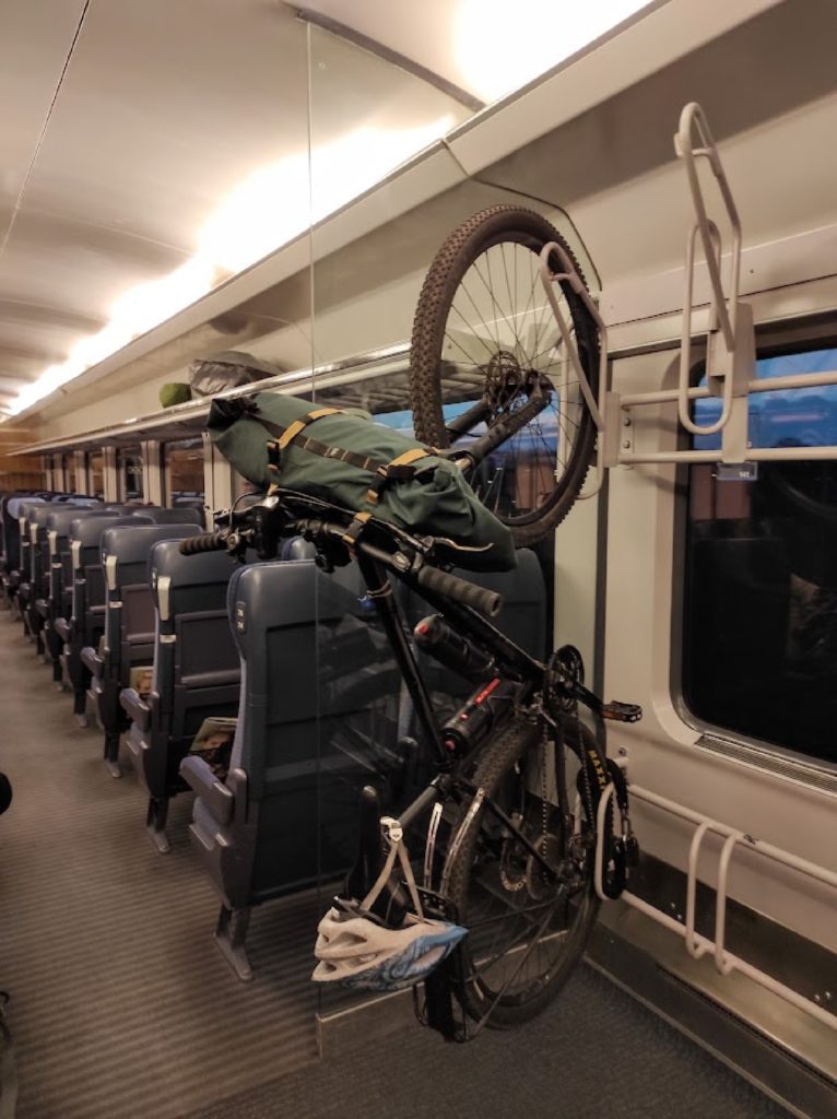 taking bicycle on a train in the netherlands