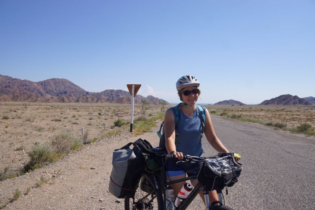 Crosso Bicycle Touring Panniers travelled with me through the wild mountains of Kyrgyzstan