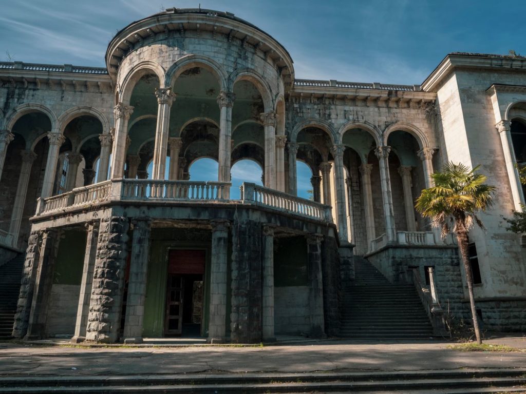 Abandoned Soviet Sanatorium Medea in Tskaltubo