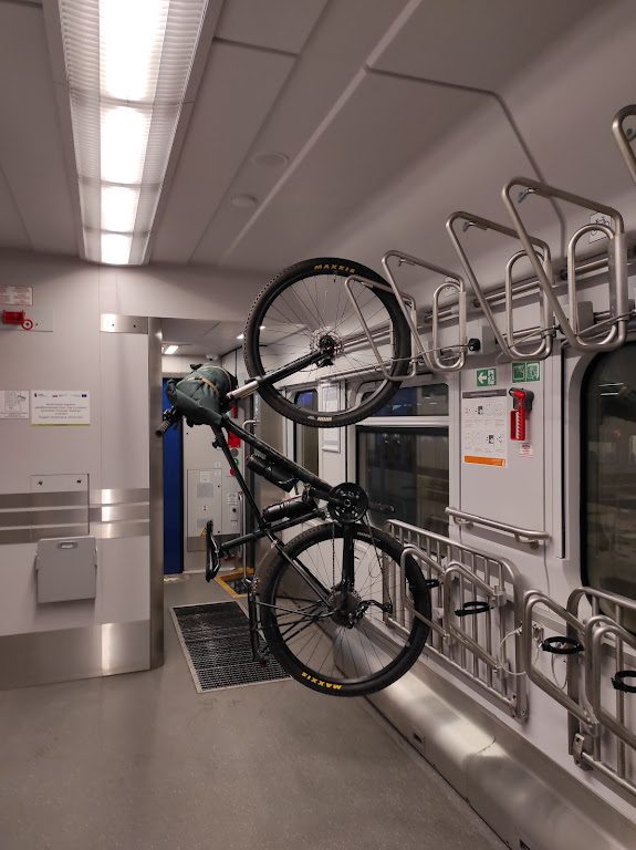 My bicycle on the Intercity Berlin train