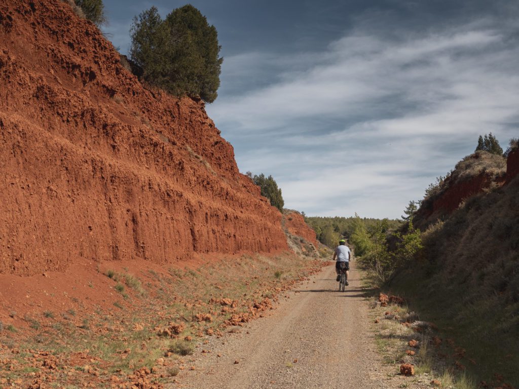 cycling via verde ojos negros