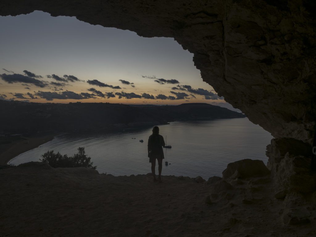 Hiking in Malta - Tal Mixta Cave in Gozo